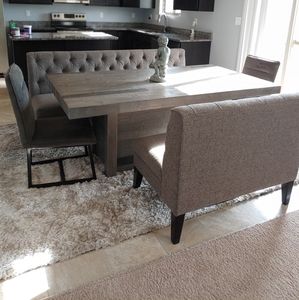 Kitchen area room. And kitchen table for sale too